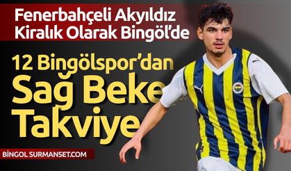 Mustafa Emir Akyıldız 12 Bingölspor’da