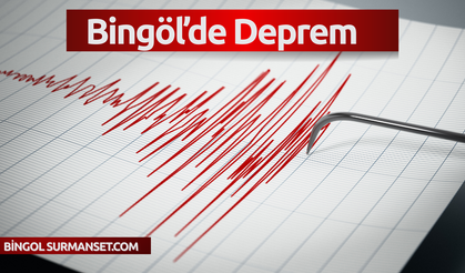 Bingöl’ün Solhan İlçesinde 3.9 Büyüklüğünde Deprem