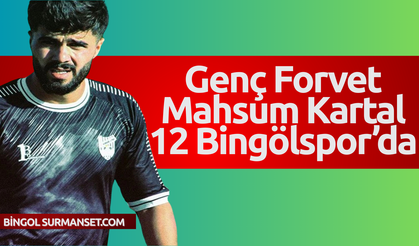 Genç Forvet Mahsum Kartal 12 Bingölspor’da