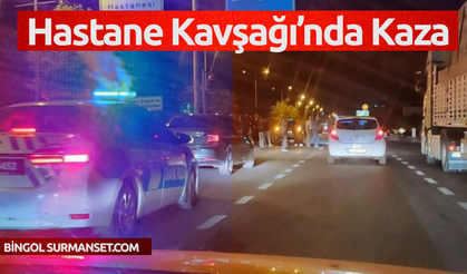 Hastane Kavşağı’nda Kaza