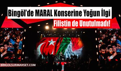 MARAL Konserine Yoğun İlgi: Filistin de Unutulmadı!