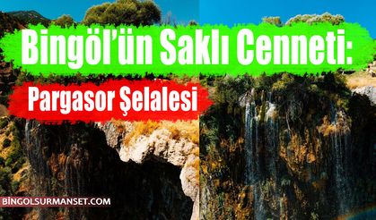 Bingöl’ün Saklı Cenneti: Pargasor Şelalesi