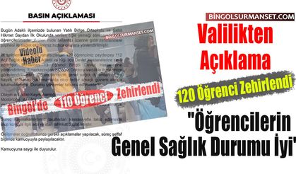 Valilikten Açıklama: "Öğrencilerin Genel Sağlık Durumu İyi"