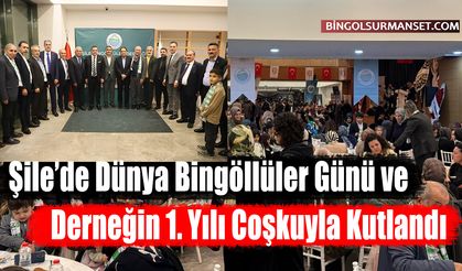 Şile’de Dünya Bingöllüler Günü ve Derneğin 1. Yılı Coşkuyla Kutlandı