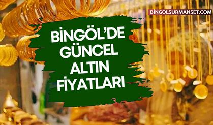 Bingöl'de Altın Fiyatları Yatay Seyrediyor
