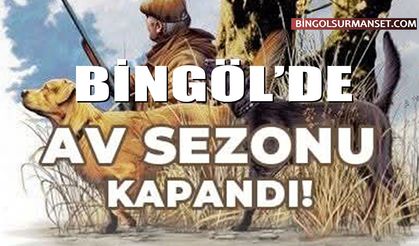 Üreme Dönemi Başladı: Bingöl'de Av Sezonu Kapandı