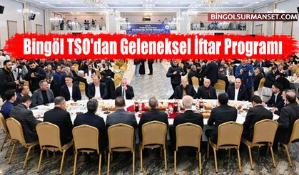 Bingöl TSO'dan Geleneksel İftar Programı