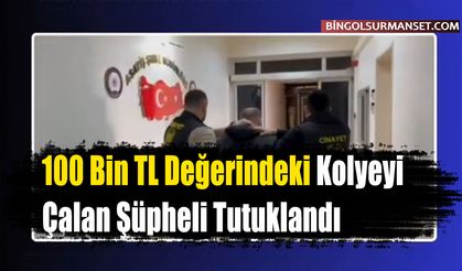 100 Bin TL Değerindeki Kolyeyi Çalan Şüpheli Tutuklandı