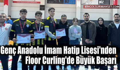 Genç Anadolu İmam Hatip Lisesi'nden Floor Curling'de Büyük Başarı