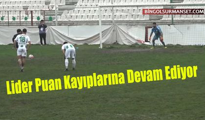 Lider Puan Kayıplarına Devam Ediyor