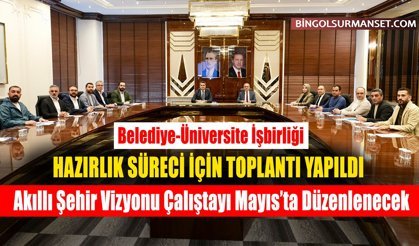 Akıllı Şehir Vizyonu Çalıştayı Mayıs’ta Düzenlenecek