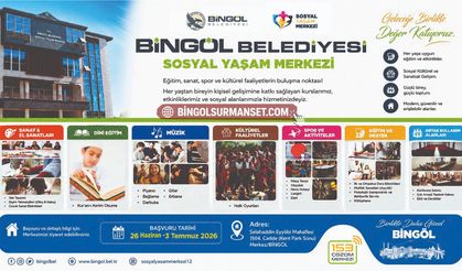 Bingöl Belediyesi Sosyal Yaşam Merkezi’nde Yaz Kursları Başlıyor