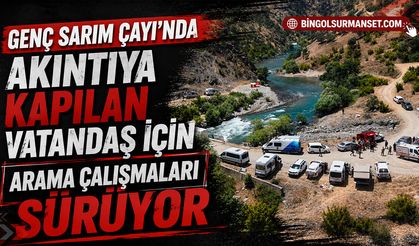 Sarım Çayı’nda Akıntıya Kapılan Vatandaş İçin Arama Çalışmaları Sürüyor