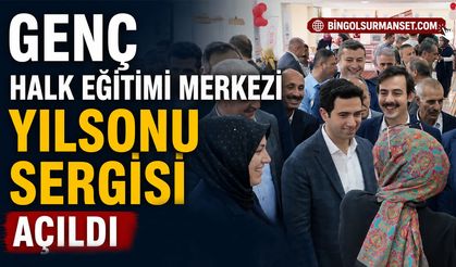 Genç Halk Eğitimi Merkezi Yılsonu Sergisi Açıldı