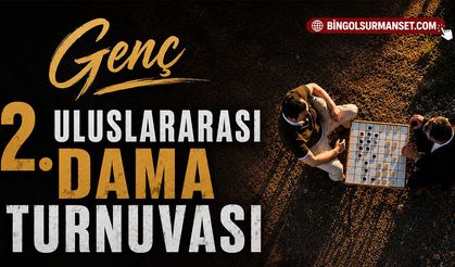 Genç 2. Uluslararası Dama Turnuvası Başlıyor