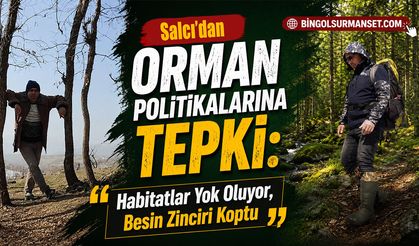 Salcı: “Habitatlar Yok Oluyor, Besin Zinciri Koptu”