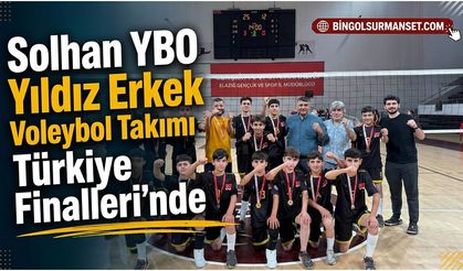 Solhan YBO Yıldız Erkek Voleybol Takımı Türkiye Finalleri’nde
