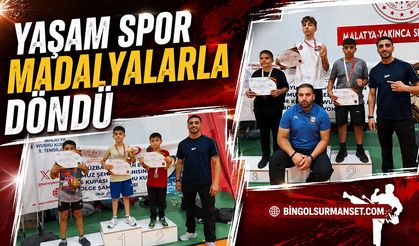 Yaşam Spor Madalyalarla Döndü