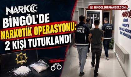 Bingöl’de Narkotik Operasyonu: 2 Kişi Tutuklandı
