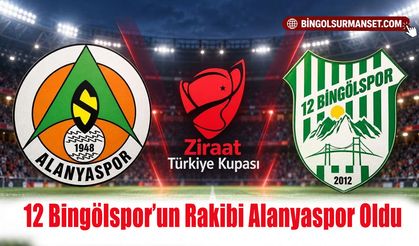 Ziraat Türkiye Kupası’nda 12 Bingölspor’un Rakibi Alanyaspor Oldu