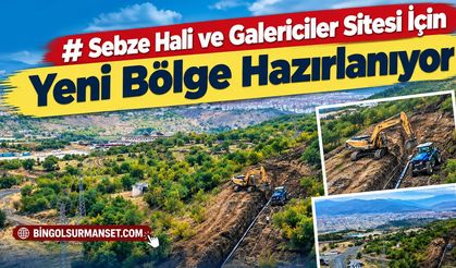 Sebze Hali ve Galericiler Sitesi İçin Yeni Bölge Hazırlanıyor