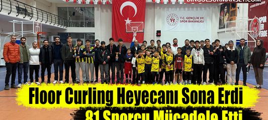 Floor Curling Heyecanı Sona Erdi: 81 Sporcu Mücadele Etti