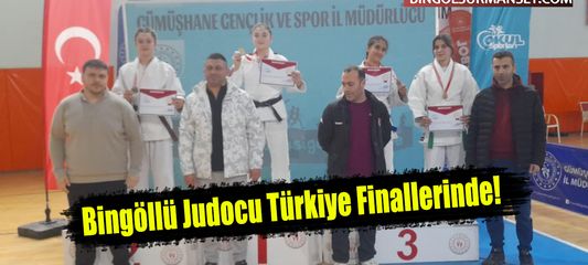 Bingöllü Judocu Türkiye Finallerinde!