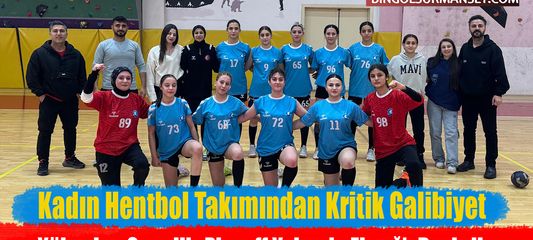 Kadın Hentbol Takımından Kritik Galibiyet