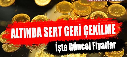 Altında Sert Geri Çekilme: İşte Güncel Fiyatlar