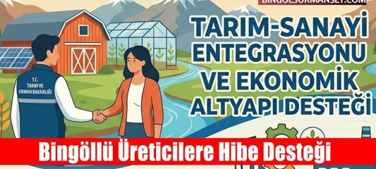 Bingöllü Üreticilere Hibe Desteği: KKYDP 2026 Dönemi Başlıyor