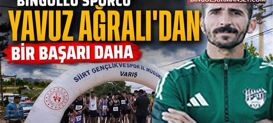 Bingöllü Sporcu Yavuz Ağralı'dan Bir Başarı Daha