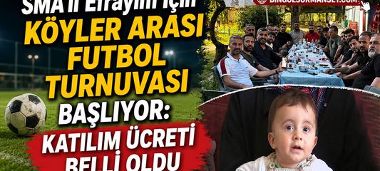 SMA’lı Efrayim İçin Köyler Arası Futbol Turnuvası Başlıyor