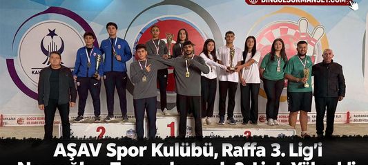 AŞAV Spor Kulübü, Raffa 3. Lig’i Namağlup Tamamlayarak 2. Lig’e Yükseldi
