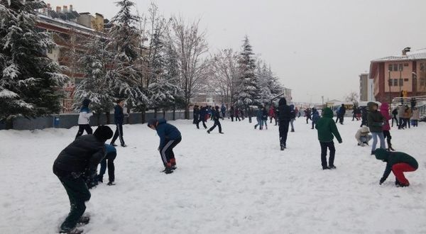Bingöl’de Kar Tatili Uzatıldı