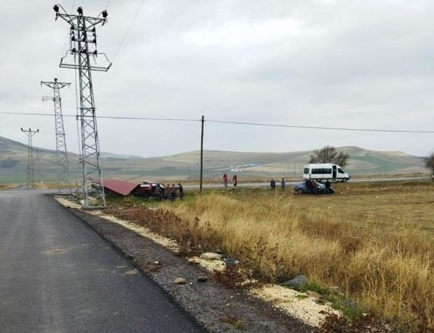 Trafik Kazası: 2 Yaralı
