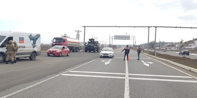 Bingöl’de 33 Noktada Şok Yol Kontrolü Yapıldı
