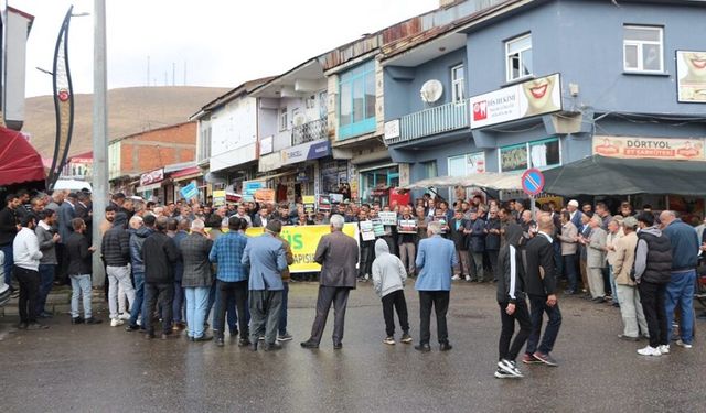 Karlıova’da Filistin’e Destek Çağrısı