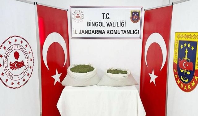 Bingöl’de 42 Buçuk Kilo Uyuşturucu Ele Geçirildi