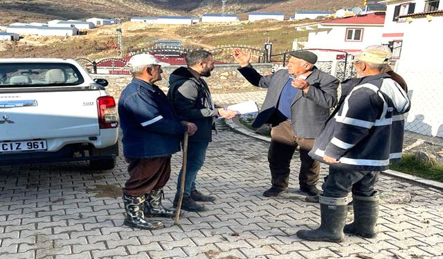 Bingöl'de Çiftçileri Bilgilendirme Seferberliği