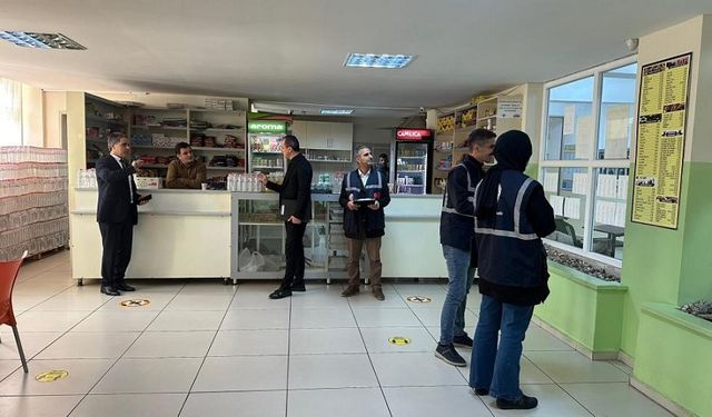 ''Mevzuata Aykırı Faaliyet Gösteren 14 Kantine İdari Para Cezası Uyguladık”