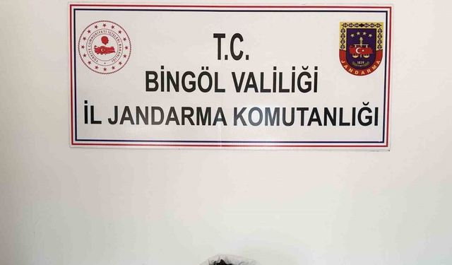 Bingöl’de uyuşturucu madde ele geçirildi