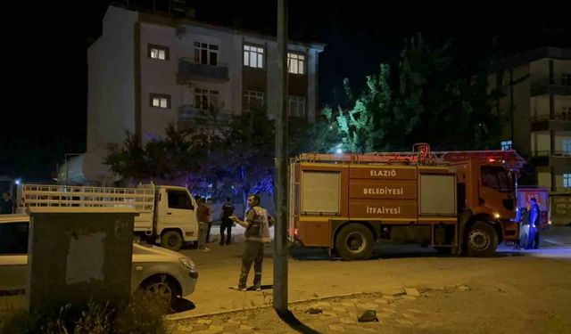 Elazığ’da evini yakmaya çalışan şahıs polis tarafından ikna edildi