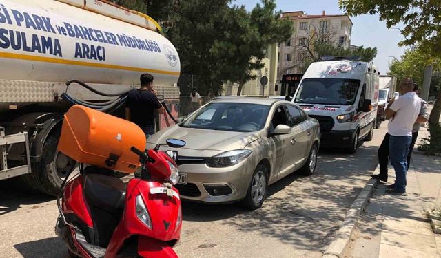 Elazığ’da trafik kazası: 1 yaralı