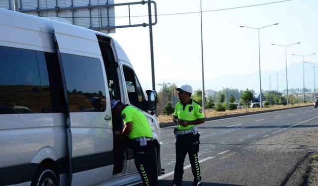 Bingöl’de okul servisleri denetlendi