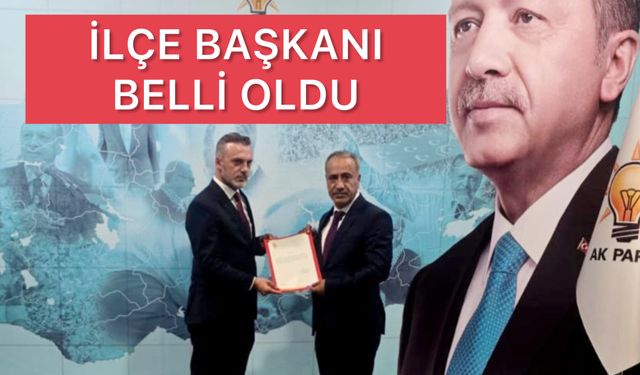 AK Parti Genç İlçe Başkanı Belli Oldu