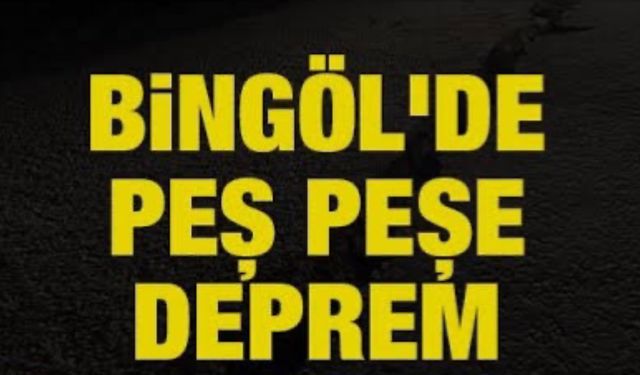 Naci Görür Bingöl’ü Uyarmıştı: Bingöl’de Bir Günde 3 Deprem Meydana Geldi