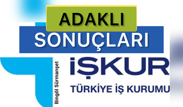 Adaklı İçin İşgücü Uyum Programı Kura Sonuçları Açıklandı