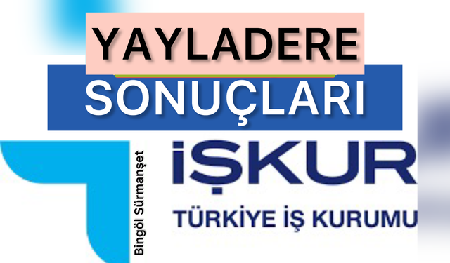 Yayladere İçin İşgücü Uyum Programı İşkur Kura Sonuçları Açıklandı