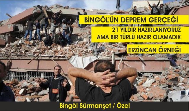 Bingöl’ün Deprem Gerçeği: Hazırlık mı, Gerçekçi Önlemler mi?