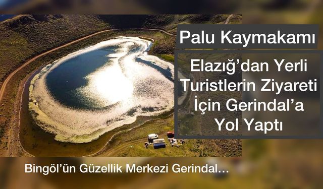 Palu Kaymakamı Kalbimize Yol Yaptı